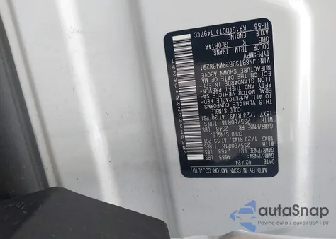 2024 Nissan Rogue Sv Intelligent Awd из США, поврежденный, VIN JN8BT3BB2RW438291